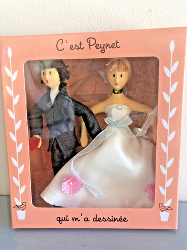 Lot poupees peynet boite - poupees,