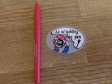 Ancien autocollant moto