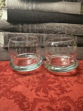 2 verres de dégustation WHISKY toupie, à bascule, rock & roll...