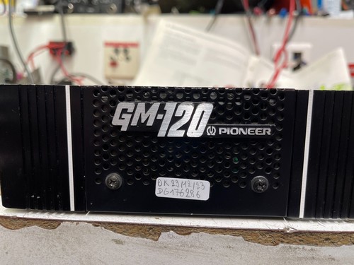 Gm120 pioneer amplifier - pioneer,