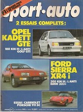 SPORT AUTO 256 1983 GP FRANCE