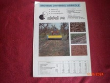 PROSPECTUS   PUBLICITAIRE    BROYEUR    UNIVERSEL   NIDAL SA