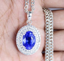 Naturel Tanzanite Bleue 13.56