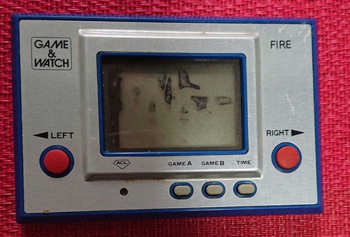 Nintendo game watch fire - nintendo,
