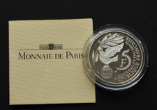 FRANCE BU 1995 5 Francs Argent