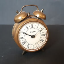 Petit réveil à cloches "Jerger" à réparer ou pour décoration