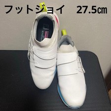 Chaussures de golf FOOTJOY BOA blanches, blanches, bleues, roses, hommes, Éta...