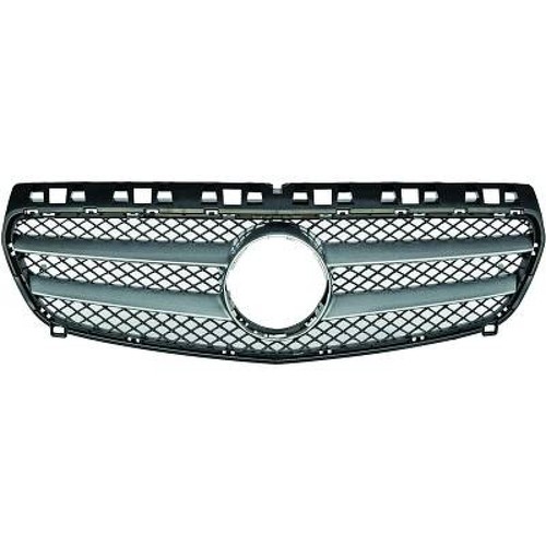 Grille radiateur argent - radiateur,