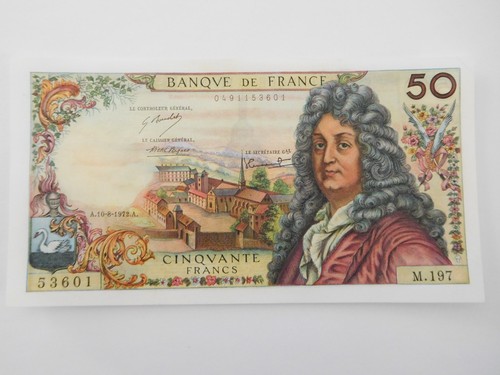Francs racine 08 1972 - 50,