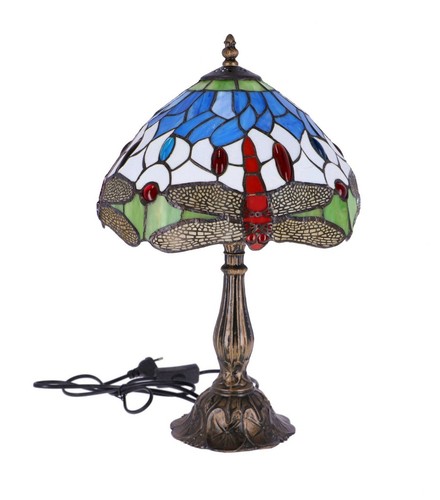 Lampe table style tiffany - style,