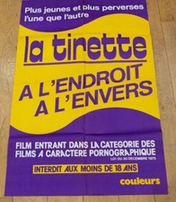 Tirette endroit a - a, l'endroit