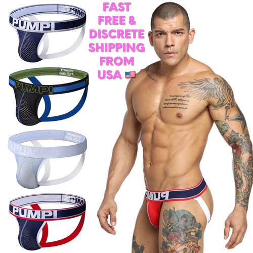 Pump mesh jockstrap sexy - pump,