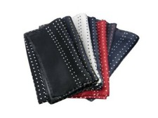 Écharpe En Soie Homme Bleu