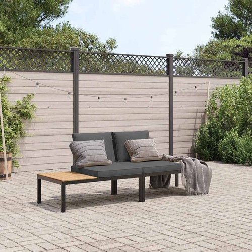 Salon jardin avec coussins - avec,
