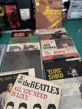 Gros Lot Disques 45 Tours Vinyl - Beatles Elvis Etc…