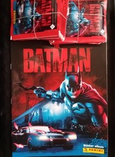 LOT PANINI BATMAN FILM UN ALBUM VIDE + 50 POCHETTES STICKERS