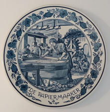 Blue Delft plate Royal