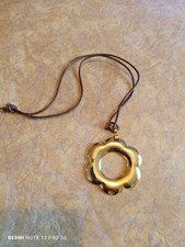 Collier Vintage Fleur Metal