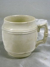 ?? ANCIENNE TASSE POT A MOUTARDE CHOPE DIGOIN SARREGUEMINES FAIENCE FINE