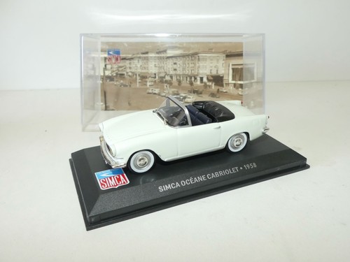 Simca oceane cabriolet 1958 - simca,