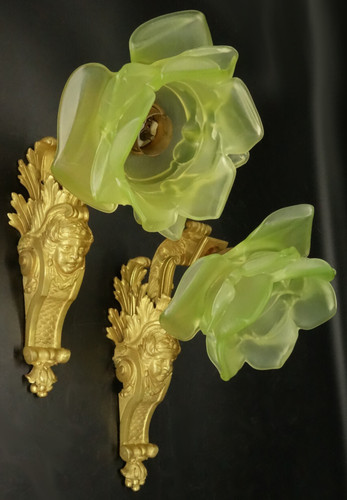 Paire appliques style - paire,
