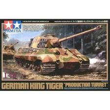 Tamiya 32536 King Tiger 1/48 : Tourelle Henschel, Détails Réalistes, Châssis Mét