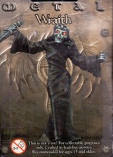 MAGE KNIGHT WZK 558  WRAITH LIMITED EDITION METAL