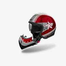 Casque Multisegment Airoh J 110 Command Burgundy Brillant Rouge TAILLE XS XL XXL