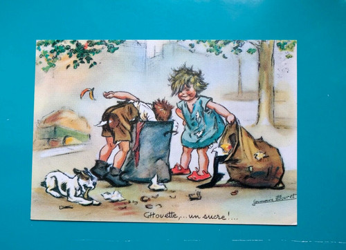Vintage carte postale - vintage,