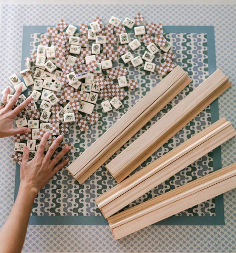 American mahjong game set 160 - american,