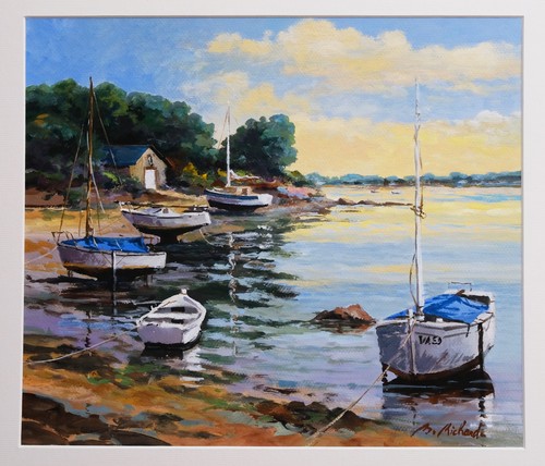 Gouache marine golf - gouache,