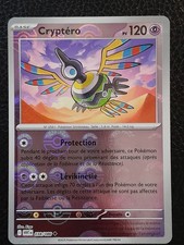 CRYPTERO 038/086  POKEBALL  EV10.5  CARTE POKEMON flamme blanche vf (port groupé