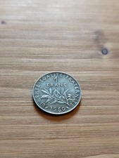 Magnifique 1 Franc semeuse