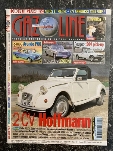 Magazine gazoline 145 2cv - gazoline, n°145