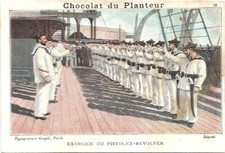 Chromo Chocolat du Planteur. Les marins.