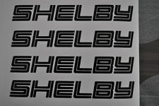 4 STICKERS  FORD MUSTANG