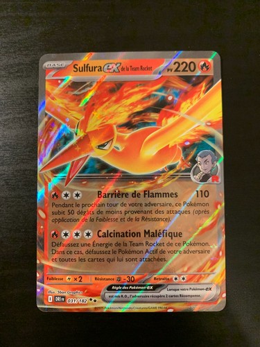 Carte pokémon sulfura de - sulfura,