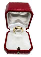 Bague Jonc Cartier  1993 bombé  or jaune 18k   taille 54