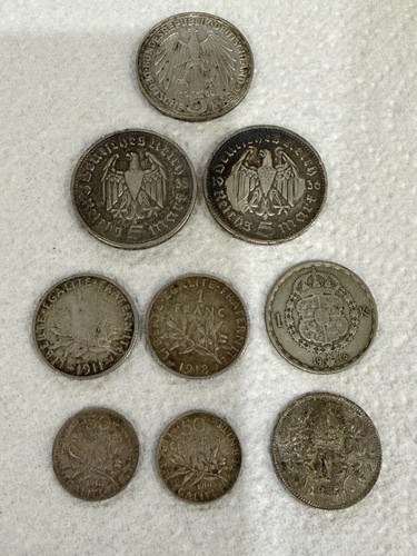 Lot piece monnaie - piece, argent