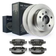 Plaquettes de Disque Frein Arrière 258mm pour Mercedes-Benz Classe A W169 B W245