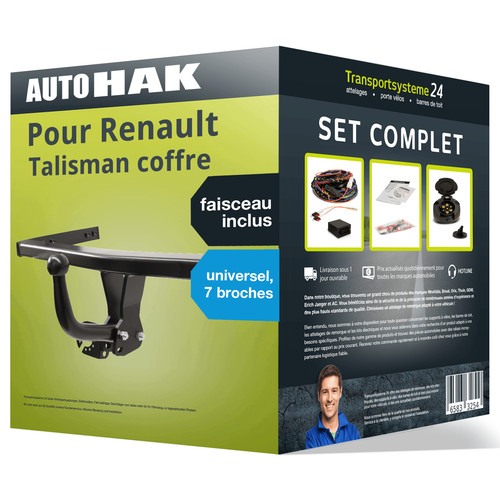 Attelage pour renault talisman - pour,
