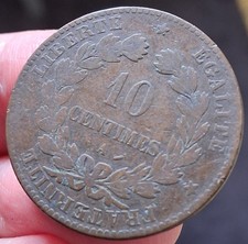 Monnaie 10 centimes 1881 A Cérès B+