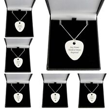 Personnalisé Plectre Collier