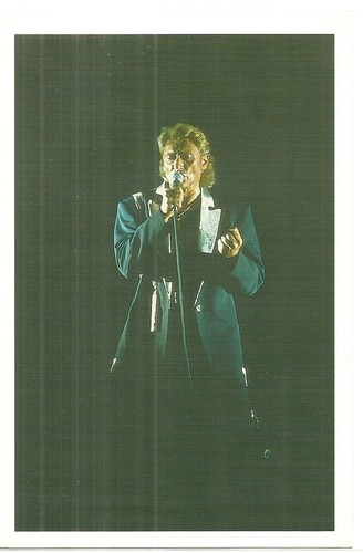 Rare carte postale johnny - postale,