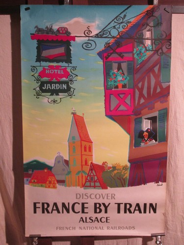 Affiche alsace sncf deco - ,
