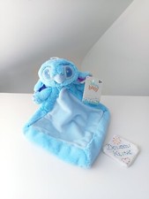 Doudou Plat/Mouchoir Stitch Bleu Violet/Mauve - Disney Baby Simba Toys Carrefour