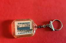Porte clefs TRIGANO CARAVELAIR- Val d’Oise Vacances- vintage Keychain