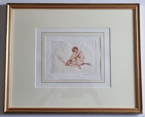 Lithographie originale suzanne - originale,
