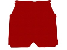 Rouge tapis de coffre pour