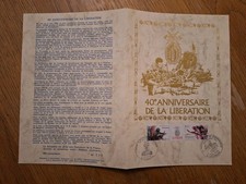 Document Philatelique 1984 Anniversaire Du Débarquement V.Photos